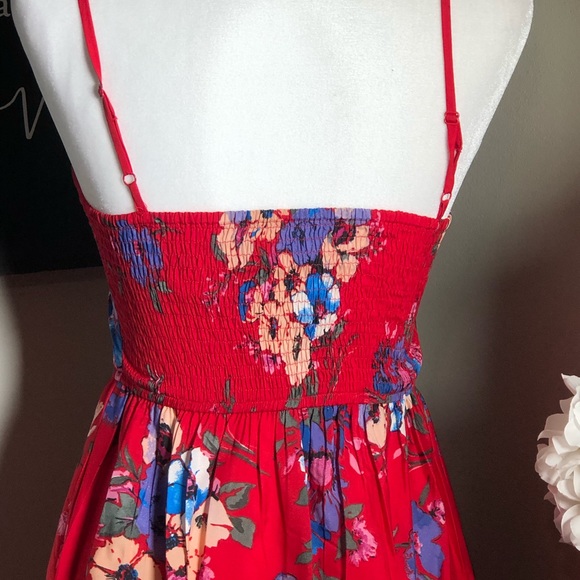 NWT Band of Gypsies Floral Corset Style Maxi Dress - Picture 6 of 8